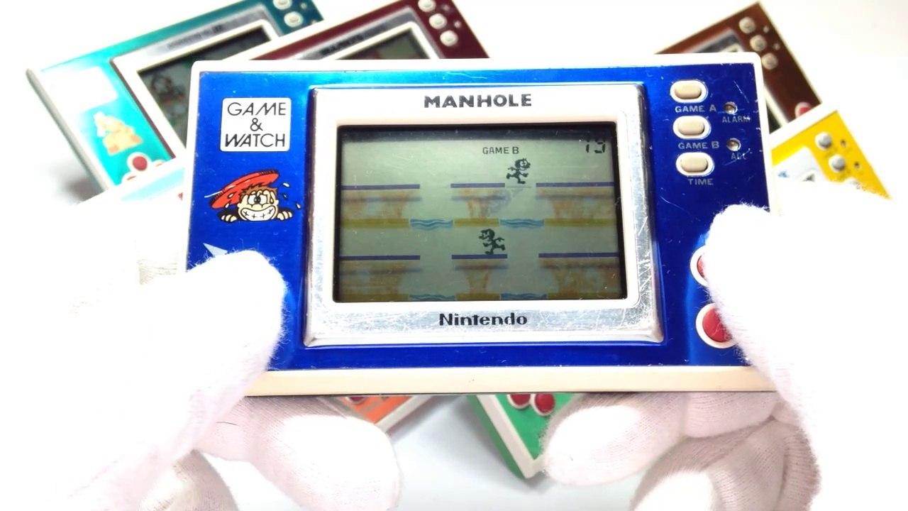 MANHOLE - New Wide Screen - Game & Watch - Nintendo