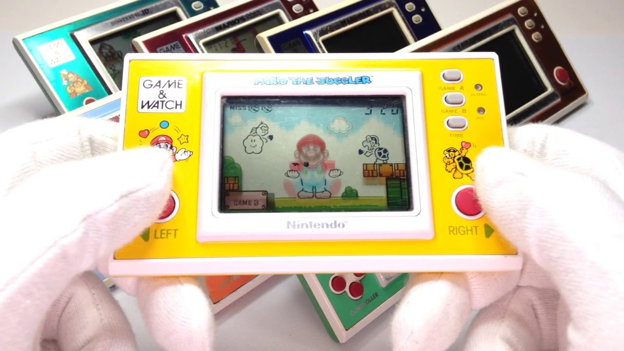 MARIO THE JUGGLER - New Wide Screen - Game & Watch - Nintendo