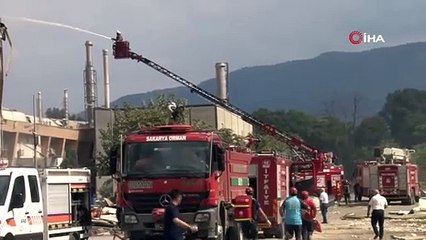 Son dakika | Sakarya'da patlama: Çok sayıda işçi yaralandı! Oba Makarna fabrikası yanıyor