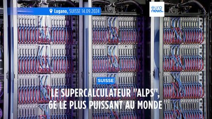 Suisse : le nouveau supercalculateur "Alps", déjà classé au sixième rang mondial