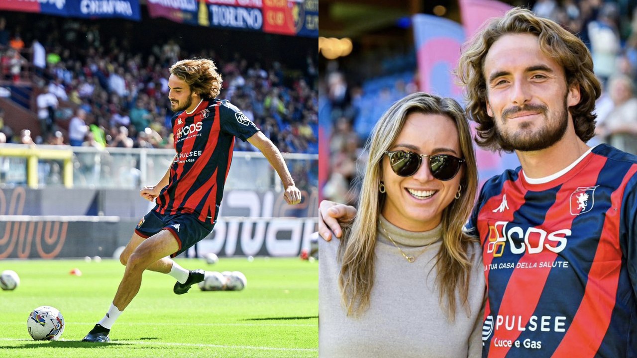 Tennis - ATP 2024 - Loin de la Coupe Davis, Stefanos Tsitsipas se la joue footballeur en Italie !