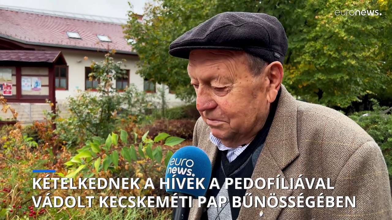 „Nem tudom felfogni, hogy ő tette" - megdöbbentette a kecskeméti híveket a papjukat ért pedofilvád