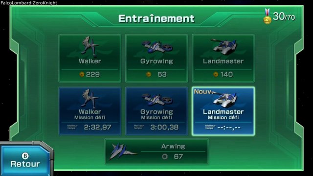 Star Fox Zero (Walkthrough FR) épisode 16: Entraînement: Landmaster - Mission défi