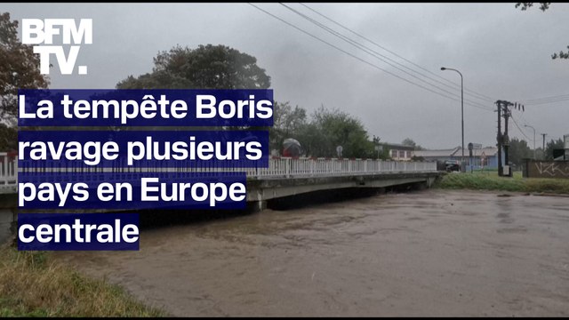 Roumanie, République Tchèque, Slovaquie, Pologne, Autriche.. La tempête Boris ravage plusieurs pays d'Europe centrale et provoque des dégâts considérables