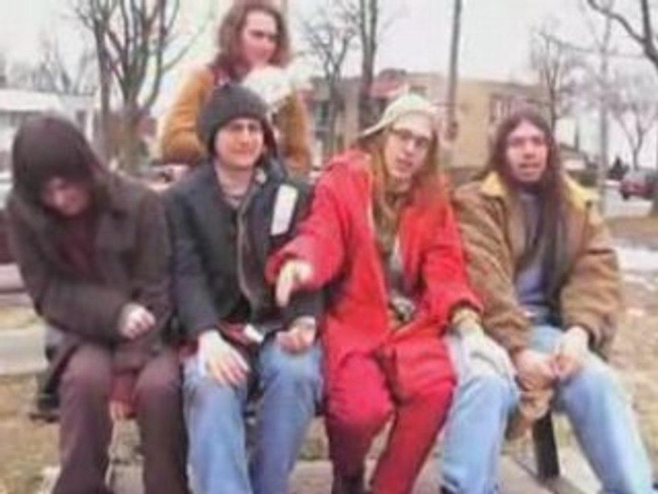 4 hobos sul banc