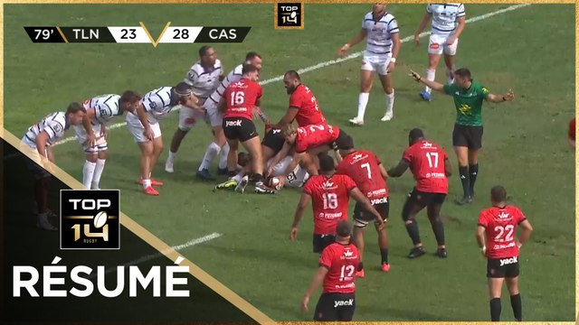 TOP 14 Saison 2024-2025 J02 - Résumé RC Toulon - Castres Olympique