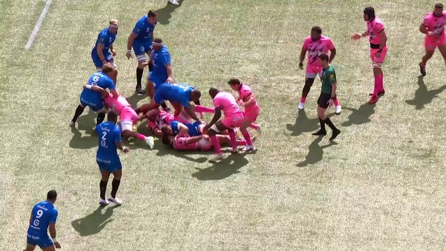 TOP 14 - Essai de Joe JONAS (SFP) - Stade Français Paris - RC Vannes