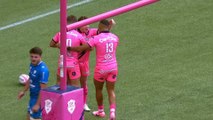 TOP 14 - Essai de Brad WEBER (SFP) - Stade Français Paris - RC Vannes