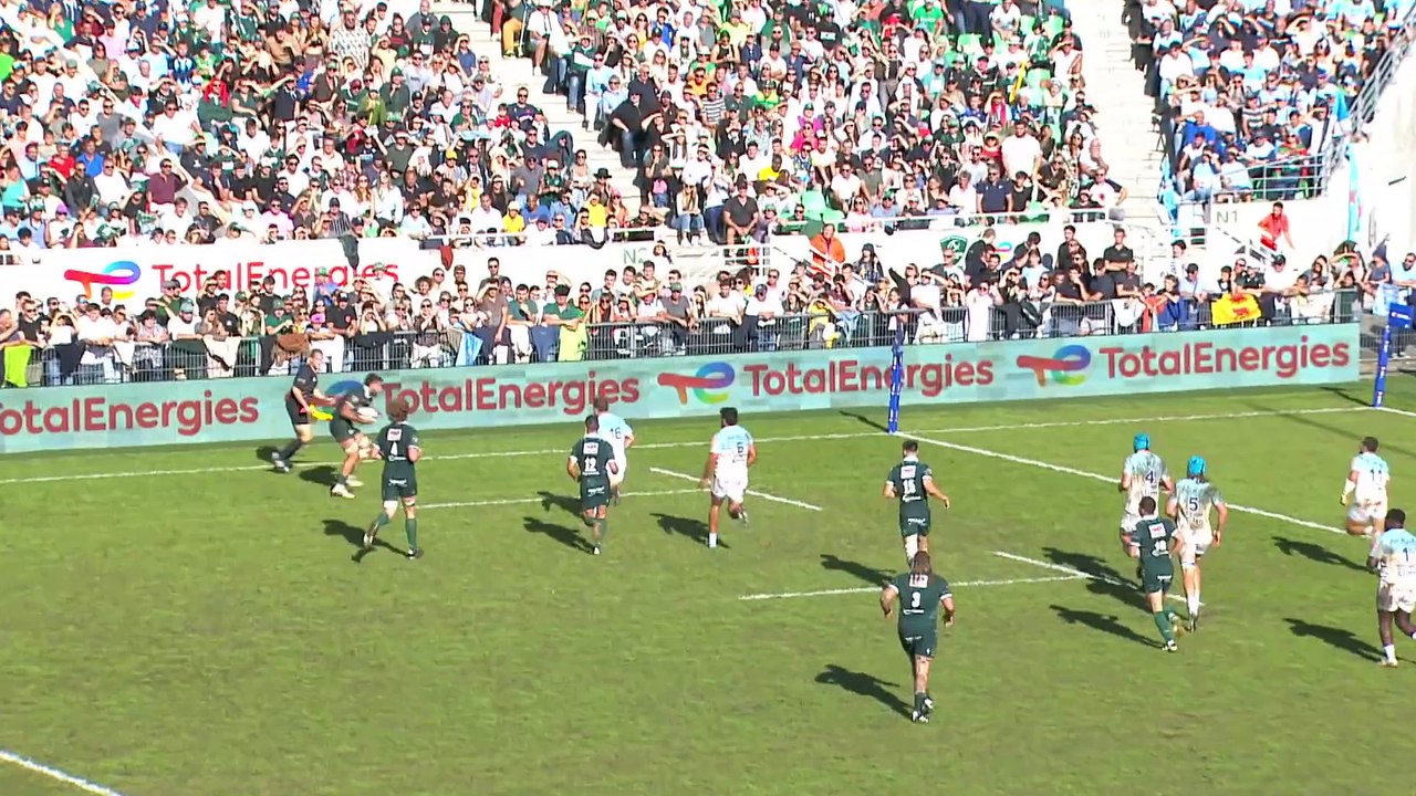 TOP 14 - Essai de Jack MADDOCKS (SP) - Section Paloise - Aviron Bayonnais