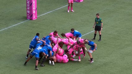 TOP 14 - Essai de Kitione KAMIKAMICA (RCV) - Stade Français Paris - RC Vannes