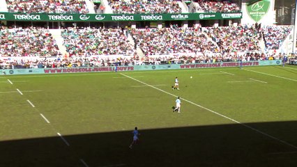 TOP 14 - Essai de Thibault DAUBAGNA 2 (SP) - Section Paloise - Aviron Bayonnais