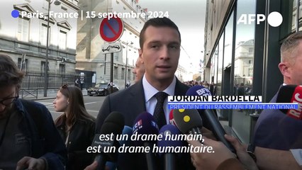 Migrants noyés dans la Manche: "l'immigration anarchique est un drame" (Bardella)