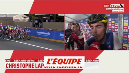 Christophe Laporte : « Je n'ai pas de regrets » - Cyclisme - Ch. Europe