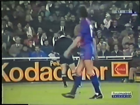 Real Madrid vs. FC Barcelona - La Liga 1987-1988