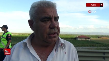 Aydın'da otobüsün önünü kesen saldırganlara jandarma engeli