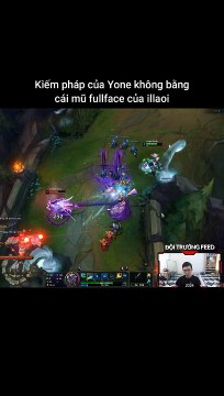 Kiếm pháp của Yone không bằng cái mũ fullface của illaoi #yone #illaoi #lienminhhuyenthoai #leagueoflegends
