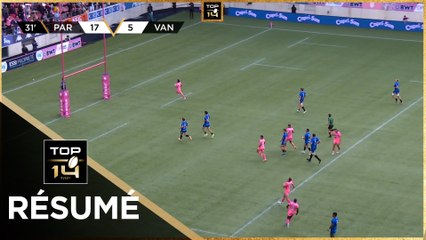 TOP 14 Saison 2024-2025 J02 - Résumé Stade Français Paris - RC Vannes