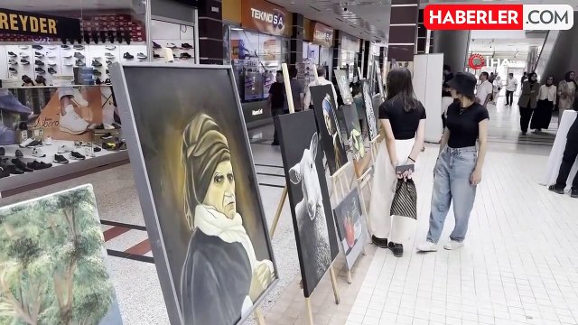 Tatvan'da Döngüsel Yansımalar Temalı Resim Sergisi Açıldı