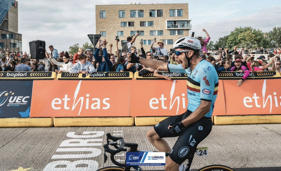 Cycling - UEC Championships Limburg 2024 - Tim Merlier European champion at home in Belgium : "It will remain a great season for me"