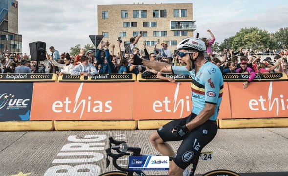 Cycling - UEC Championships Limburg 2024 - Tim Merlier European champion at home in Belgium : It will remain a great season for me