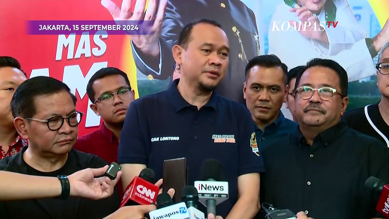 Cak Lontong Bilang Banyak Tokoh Publik Ingin Gabung Timses Pramono-Rano