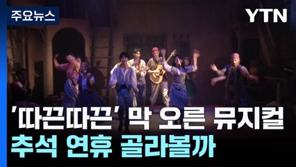 '따끈따끈' 막 오른 뮤지컬...추석 연휴에 골라볼까 / YTN