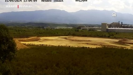 Sakarya'daki fabrikada meydana gelen patlamanın görüntüleri ortaya çıktı