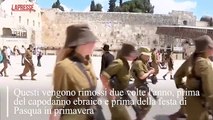 Rimossi i bigliettini infilati nel Muro del Pianto di Gerusalemme