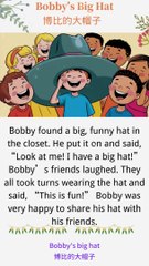 Bobby's Big Hat-Short Stories | Moral Stories | The True Friend | #writtentreasures #shortstoriesinenglish