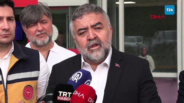 Sağlık Bakan Yardımcısı Özçevik ve Sakarya Valisi Karadeniz, patlamada yaralananları ziyaret etti