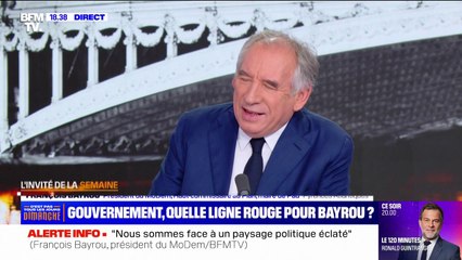 François Bayrou (président du MoDem): "Le but de cette élection n'était pas de désigner un vainqueur, c'était d'écarter des gens dont on ne voulait pas et des extrêmes"