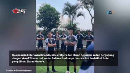 Timnas Kenalkan 2 Calon Pemain Naturalisasi Baru yang Bergabung dalam Latihan