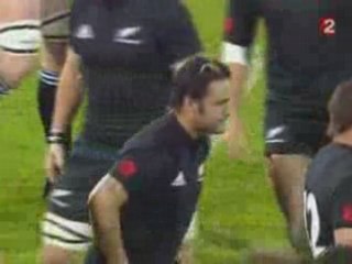 France vs New Zealand haka
