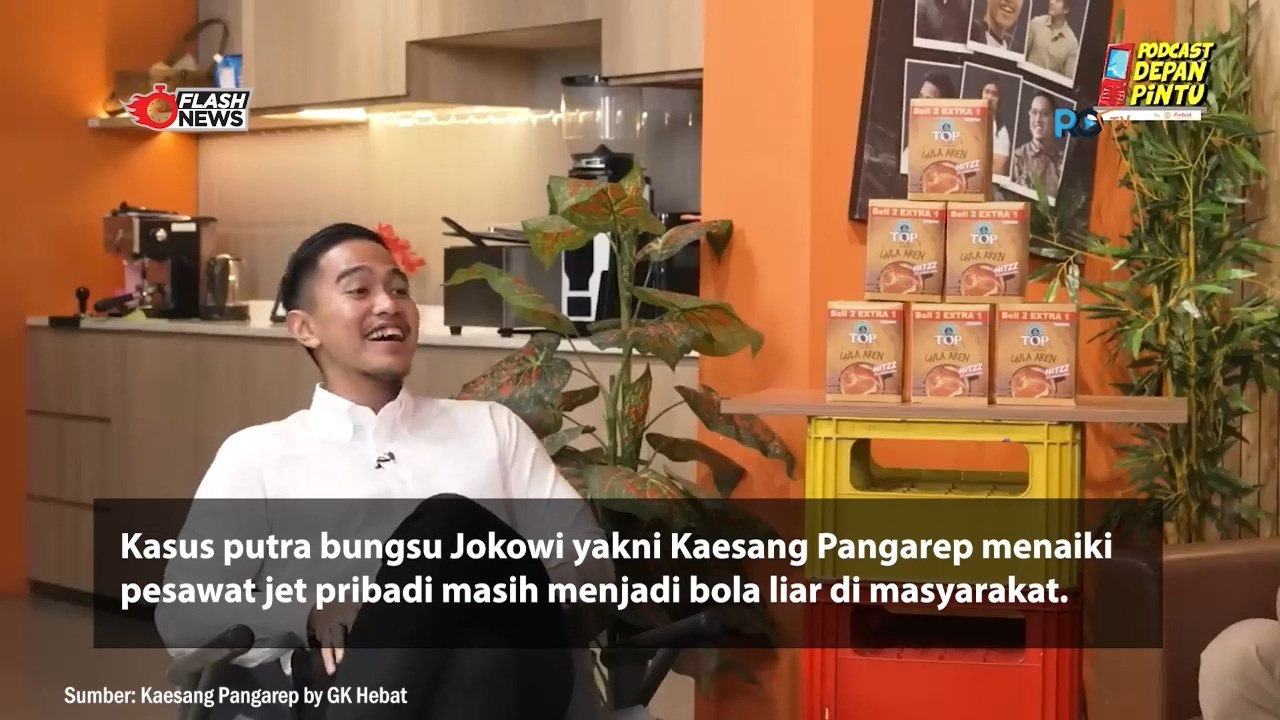 Kaesang Podcast Lagi Tanpa Klarifikasi Jet Pribadi Dislikenya Bejibun