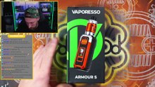 Vaporesso Armour S Auspacken und erster Teste
