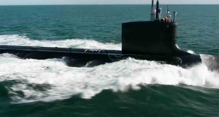 動画：米海軍、新しい高速攻撃型潜水艦「USSニュージャージー」を就役