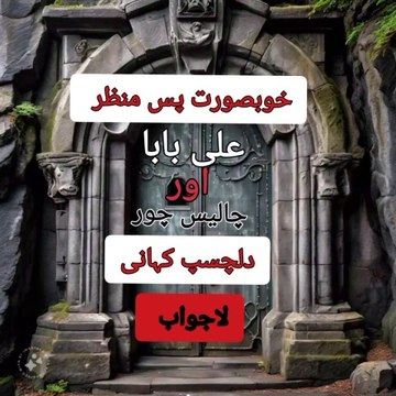 #ali baba or chaalees chor,#ali baba and forty theif,#urdu Kahani,