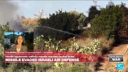 'It takes between 10 and 15 minutes for a missile to get from Yemen to Israel'