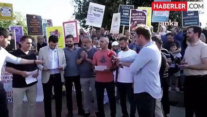 TOKİ Mağdurları Tuzla'da Eylem Yaptı