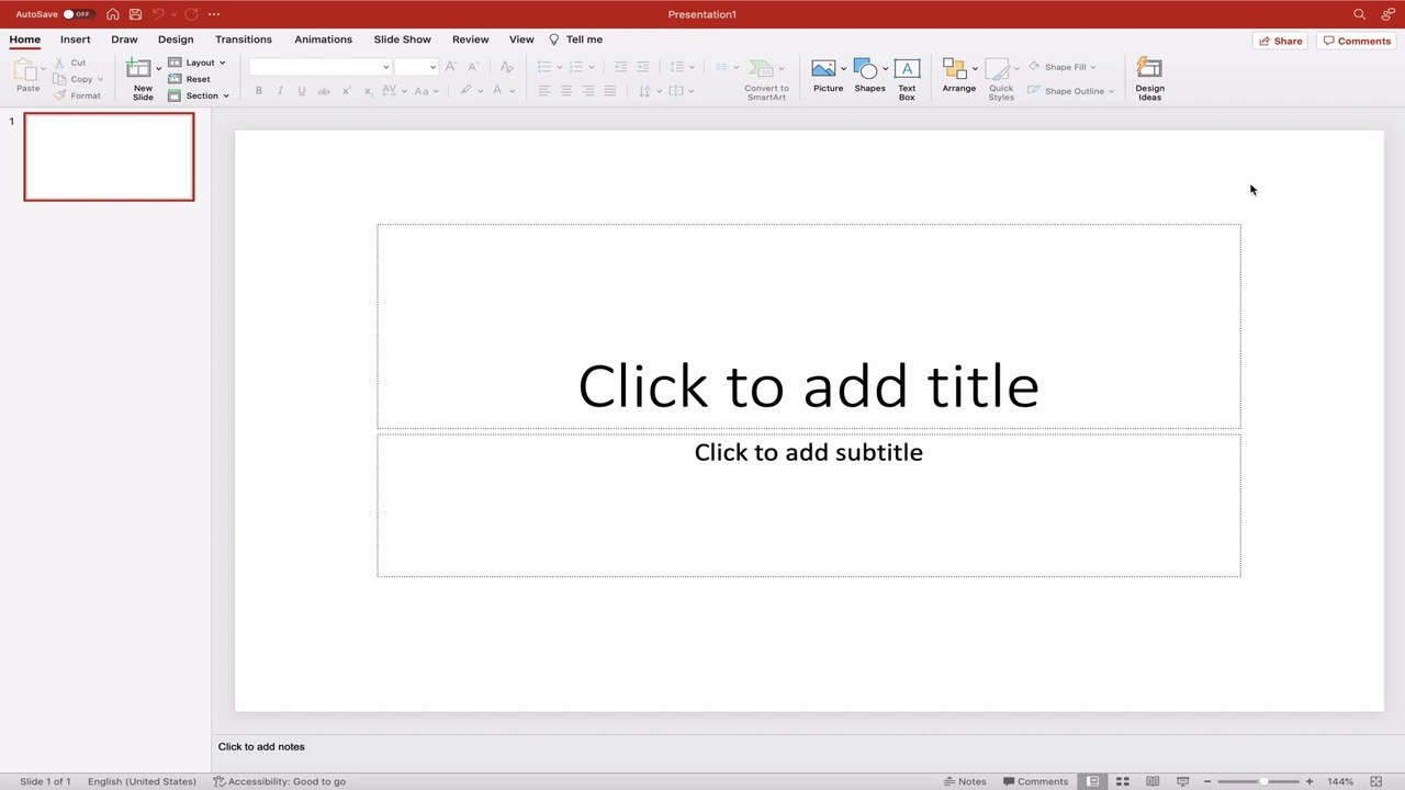 How to USE Microsoft PowerPoint On a Mac - Tutorial 1 - Start a New Presentation - Basic Tutorial
