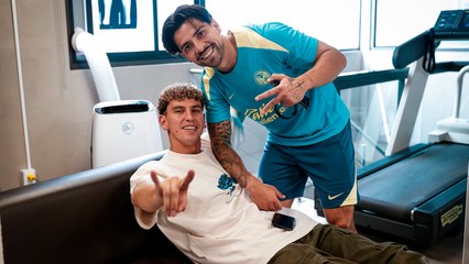 Lichnovsky comparte primer video de Víctor Dávila con la camiseta del América