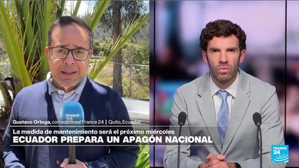 Informe desde Quito: Ecuador se prepara para un apagón nacional en medio de la crisis eléctrica
