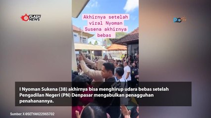 Nyoman Sukenan Dilepaskan Setelah Ditahan Karena Landak Jawa
