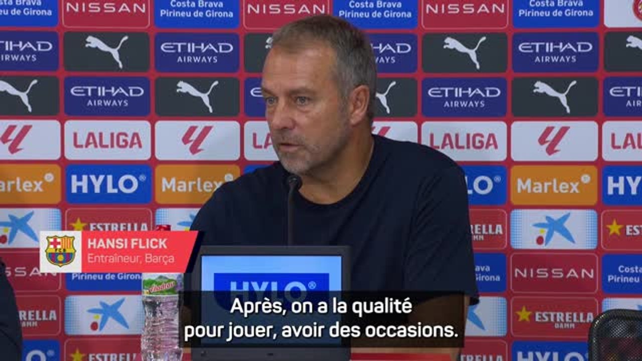 Barcelone - Flick : "Heureux que Yamal ait marqué"