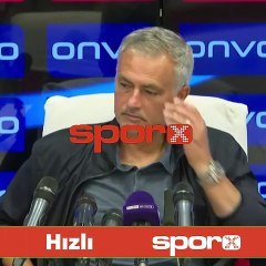 Mourinho: "Okan Buruk'un hakem arkadaşını bilmiyordum"