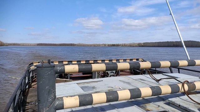 Вверх по р.Обь у порта Восточный [РТ-452] - Навигация 2024 (12 апреля)