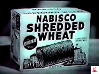 1950s Nabisco Shredded Wheat "Rin Tin Tin" CHRISTMAS GREETING TV commercial