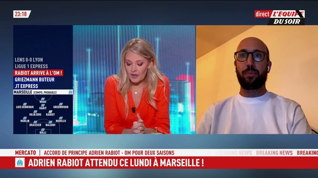 Accord de principe entre Adrien Rabiot et l'Olympique de Marseille - Foot - L1