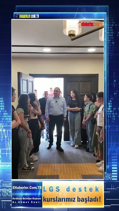 Kırıkkale Belediye Başkanı Av.Ahmet Önal: LGS destek kurslarımız başladı!