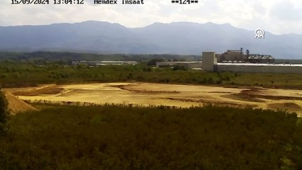 Makarna fabrikasındaki patlama anı ortaya çıktı!
